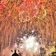 Zürich Fireworks New Year 2015
