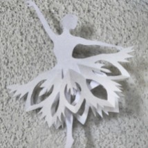watermarked-paper ballerina